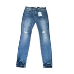 Frame Denim Le Skinny Jeanne Jeans Women's Size 32 Roman Blue Mid Rise. Fixed Price $40.00.