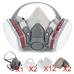 17 IN1 Half Gas Mask Facepiece Spray Painting Respirator Safety Suit 6200. Fixed Price $17.69.