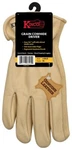 New Kinco 98W-S Women's Small Tan Cowhide Leather Driver Work Gloves 8635013. Fixed Price $16.49.