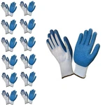 Cordova Cor-grip Iii Gloves, 10-GAUGE, Gray Poly/cotton Shell, Blue Latex Palm. Fixed Price $28.56.