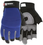 Mcr Safety 902 Mechanics Glove, Fingerless On Thumb + Fingers, Gel Palm Pad. Fixed Price $14.50.