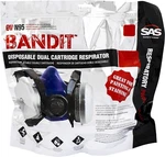 Sas Safety 8661-93 Bandit Half Mask Dual Cartridge Respirator- Large. Fixed Price $35.00.