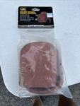 Clc Custom Leathercraft 317 Molded Natural Rubber Kneepads, Single Strap Brown. Fixed Price $9.99.