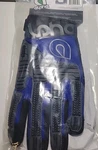 Vibe Alpha Stealth Impact Gloves Large AG03-06-L Black/blue Ppe Heavy Duty. Fixed Price $20.00.