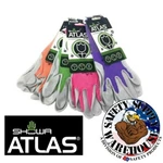 Atlas Showa 370 Pastel Nitrile Gardening Gloves 4 Pack Assorted Colors. Fixed Price $20.95.