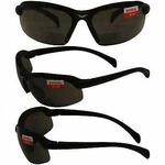 Global Vision C-2 Bifocal Safety Glasses Black Frames 1.5 Smoke Lens. Fixed Price $12.25.