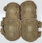 Hwi Ng Coyote Brown Military Tactical Knee Pads & Elbow Complete Set Used. Fixed Price $29.99.
