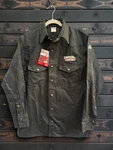 Lincoln Electric K3113 Fr Welding Shirt Black Flame Resistant Medium 2 Pockets. Fixed Price $79.99.