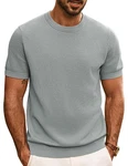 For Men Casual Crewneck Tee Shirts Summer Fashion Knitwear Light.... Fixed Price $40.91.