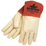 Mcr Safety 4950M Mustang Welding Gloves, Gauntlet Cuff, Wing Thumb, Premium. Fixed Price $16.79.