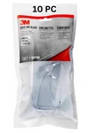 10 Individually Packed 3M Over-the-glass Safety Glasses Clear Lens Frame. Fixed Price $24.88.