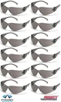 12 Pr. Smoke Gray Safety Protective Work Eyewear Uv Ansi Z87+ Sunglasses. Fixed Price $14.99.