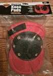 Western Safety Black Cap Knee Pads - New. Fits All Adults , Red. Fixed Price $7.89.
