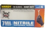 Nitrile Gloves 7 Mil Heavy Duty Case = 20 Boxes (xl) Hardy 68506 (free Ship). Fixed Price $111.00.