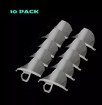10 Pcs Clear Mouth Shield Face Mask Anti-fog Breath Easy Beauty Salon. Fixed Price $12.99.