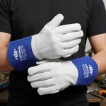 Leather Welding Gloves Heat Fire Resistant Tig Mig Work For Men. Fixed Price $9.99.