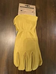 Barebones Living Classic Work Gloves S/m Natural Yellow Cowhide Leather. Fixed Price $18.99.