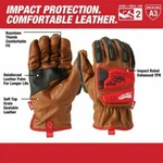 Milwaukee Szxxl Level 3 Cut Resistant Goatskin Leather Impact Gloves 48-22-8774. Fixed Price $29.99.