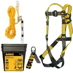 Dewalt Polyester Fall Protection Kit 310 Lb. Cap. Black/yellow. Fixed Price $183.95.