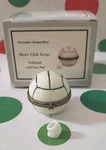 Volleyball Phb Rare Porcelain Hinged Box With Knee Pad Midwest Of Cannon Falls. Fixed Price $59.00.