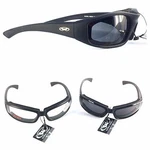 Global Vision Eyewear Cop, Black Frame/clear Or Smoke Lenses, Sun Glasses/goggle. Fixed Price $20.00.