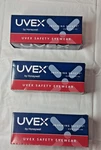 Uvex Livewire Safety Glasses Amber Sealed Anti-fog Black Frame QTY3 S2602HS. Fixed Price $26.50.