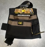Clc Work Gear 1245 Tool Pouch, Belt, Black, Polyester, Pockets. Fixed Price $17.99.