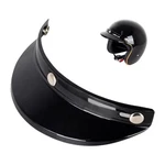 Motorcycle Helmet Visor Shield 3 Snap Button Flip Up Wind Protector. Fixed Price $13.35.
