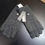 Hestra Charcoal Gray Gloves Mens Size 11/XXL Wool Blend 5 Finger Insulated New. Fixed Price $69.95.