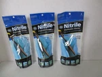 West Chester Nitrile Disposable Gloves Lightly Powered (6 Count) Lot Of 3. Fixed Price $10.99.