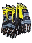 Klein Journeyman Hd Protection Padded Knuckle Gloves Xl 5PK. Fixed Price $150.00.