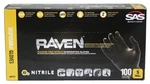 Sas Safety 66516 Raven Powder-free Nitrile Gloves, Small. Fixed Price $24.99.