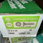 Hillman In. X 2-1/2 Grade Zinc Carriage Bolt (50 Ct.) 240300. Fixed Price $30.00.