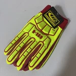 Ringers Gloves 169-11 Impact Xl Synthetic Leather Hi-vis Red Yellow. Fixed Price $19.99.