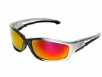 Edge Eyewear SKAP119 Kazbek Safety Glasses - Black/silver Frame, Red Mirror Lens. Fixed Price $23.70.