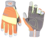 Work Gloves Hivisibility Flex Grip Large Orange Clc Custom Leathercraft. Fixed Price $37.76.