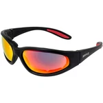 Global Vision Hercules 2 Safety Goggles Black Nylon Frame Red Mirror Lenses. Fixed Price $13.25.