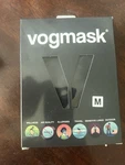 New Vogmask Medium Filtering Face Reusable Sealed Black On. Fixed Price $24.99.
