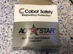 Cabot Safety Dual Element Respirator Mask S4500. Fixed Price $19.99.