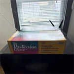 Craft Gloves The Nitrile Pro-tection Powder-free Medium Box Of 100. Fixed Price $21.80.