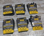 Working Hands Neoprene Long Cuff Gloves, Black Size Medium, New 6 Pair. Fixed Price $22.46.