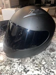Glx GX11 Compact Motorcycle Helmet Black, Large Full Face 3 Shields- New. Fixed Price $65.00.