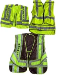 1 Galls Safety Vest Yellow 3M Reflective Zip-n-rip M-xl Quanity. Fixed Price $12.50.