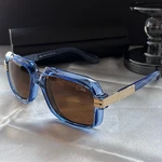 Caza* Legends Sunglasses Blue Frame Brown Lens Unisex Eyewear Hiphop Z1. Fixed Price $48.44.