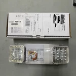 Tatco Swivel Head Twin Beam Emergency Lighting Unit 12 3/4"W X 4"D 5 1/2"H. Fixed Price $17.99.