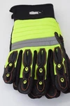 Wells Lamont Hi-vis Gloves Synthetic Anti-slip Palm Padded Back Flexible Fingers. Fixed Price $18.95.