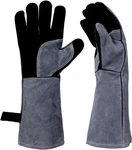 Leather Welding Gloves, 16INCH 932 Heat/fire Resistant, Wood Stove La. Fixed Price $33.31.