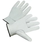 12 Pair Standard Grain Goatskin Leather Drivers Work Gloves, Size Large. Fixed Price $38.95.
