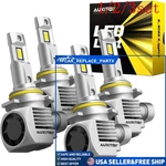 1/2SET 9005+9006 Combo Led Headlight 240W 30800LM High/low Beam 6000K White Bulb. Fixed Price $8.54.