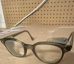 American Optical Ao Safety 78-21 Glasses Clear Full Frame Side Shields. Fixed Price $175.00.